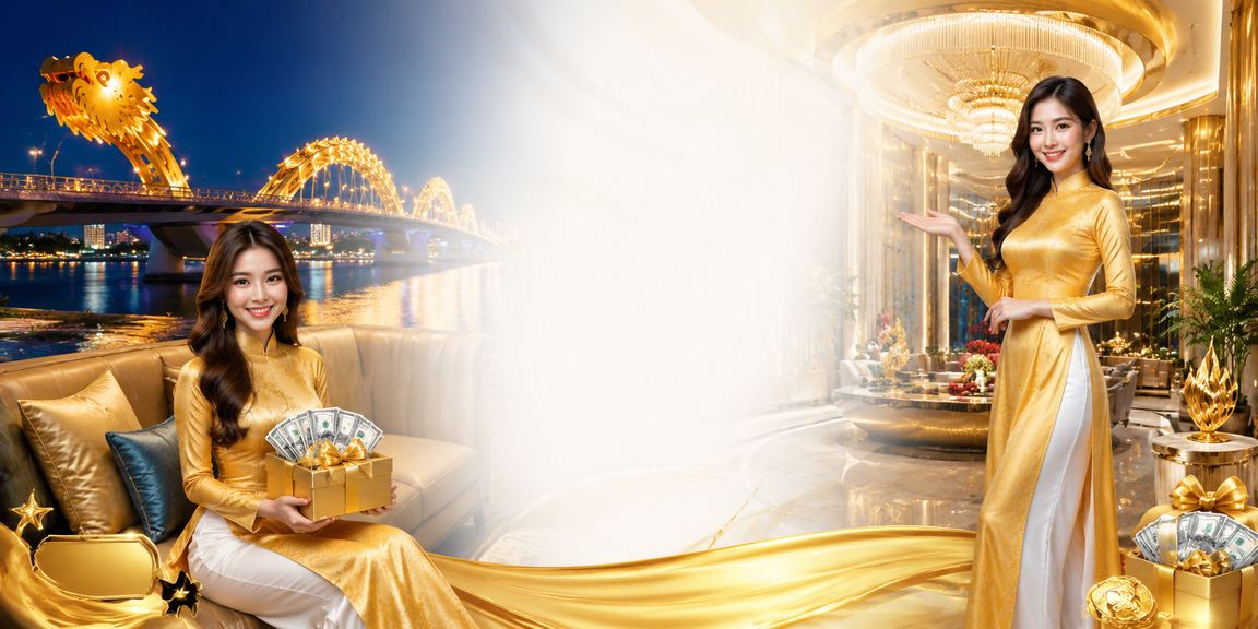 Người chơi mặc áo dài trải nghiệm cá cược casino tại Đà Nẵng