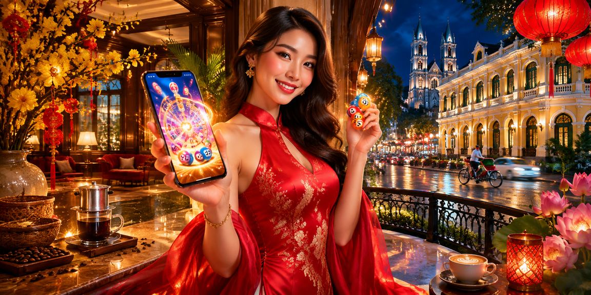 Người chơi xem thông tin xổ số tại Hà Nội