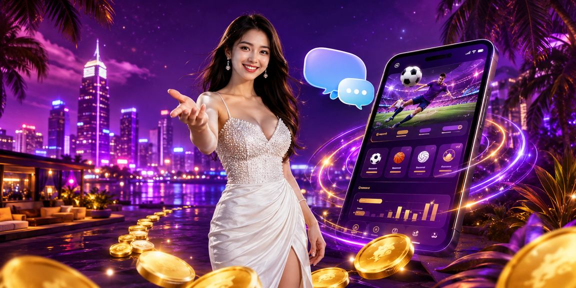 Đường phố Hồ Chí Minh về đêm với bầu không khí sôi động của thể thao và cá cược